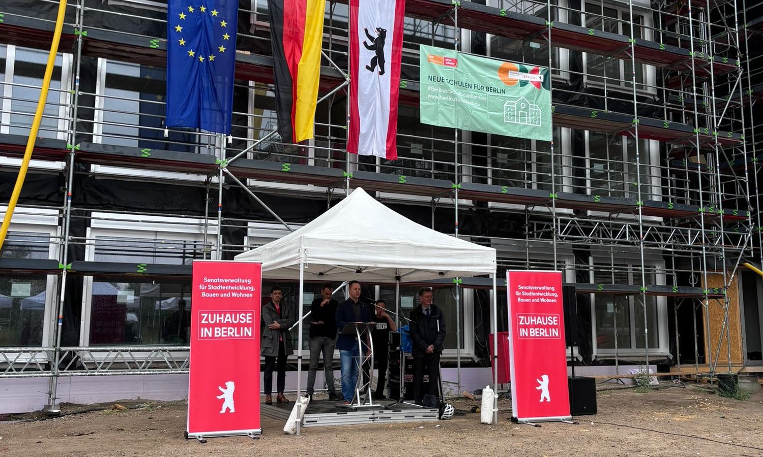 Richtfest ISS Mahlsdorf