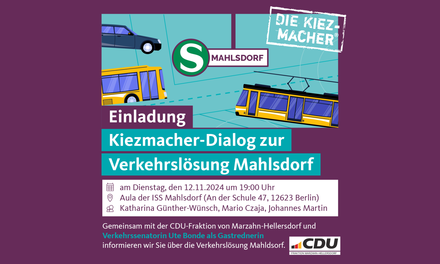 Verkehrslösung Mahlsdorf